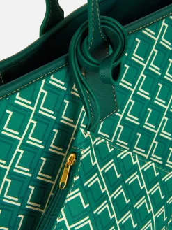 Taschen Und Portemonnaies|Primark Große Tragetasche Mit Monogramm Grün