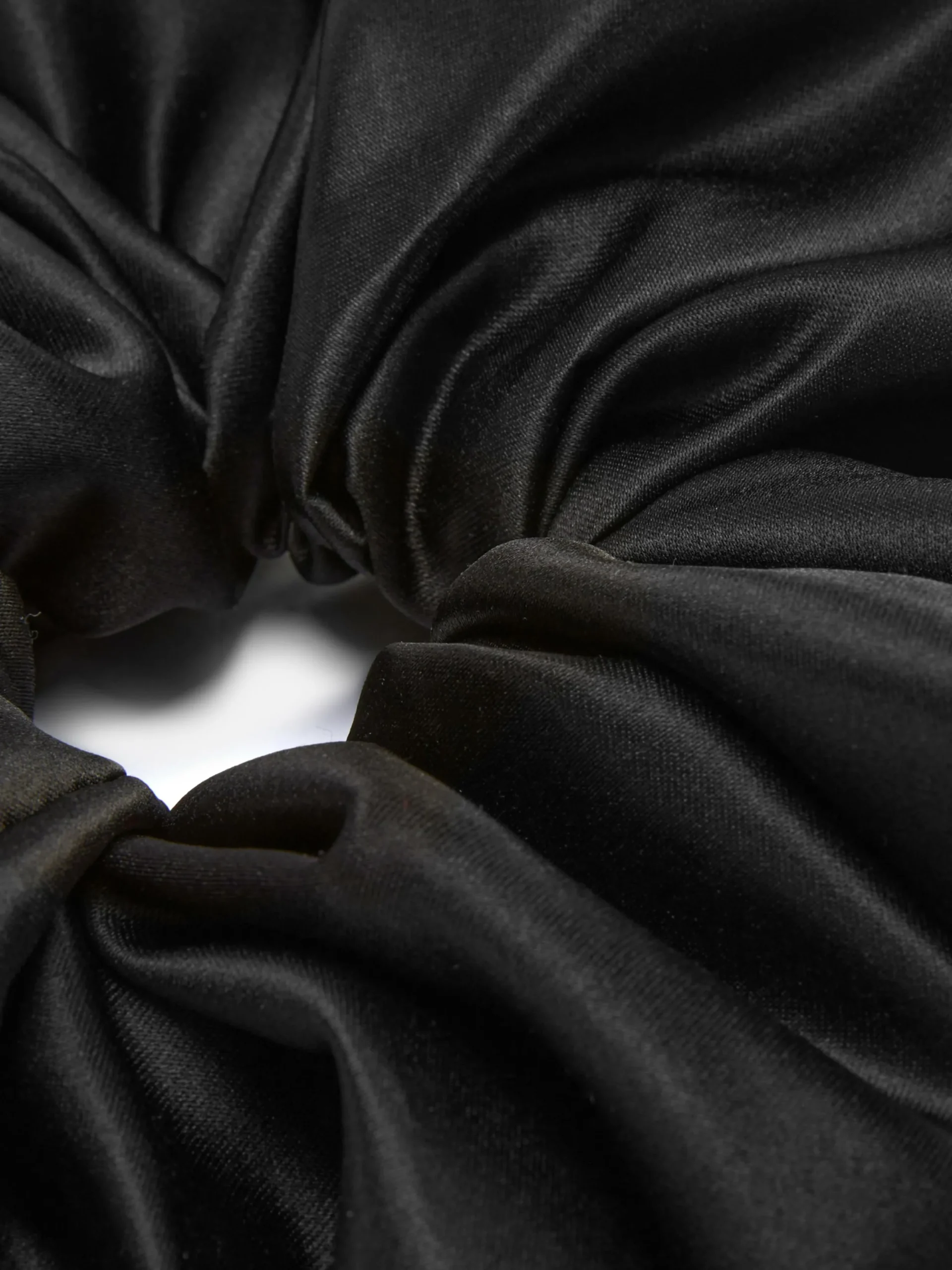Haarschmuck|Primark Großes Satin-Haargummi Schwarz