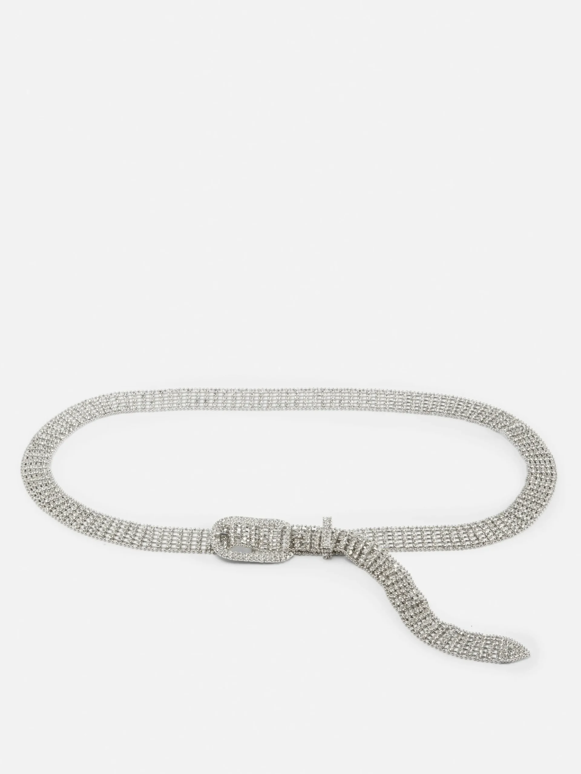 Gürtel|Primark Gürtel Mit Ziersteinen Silber