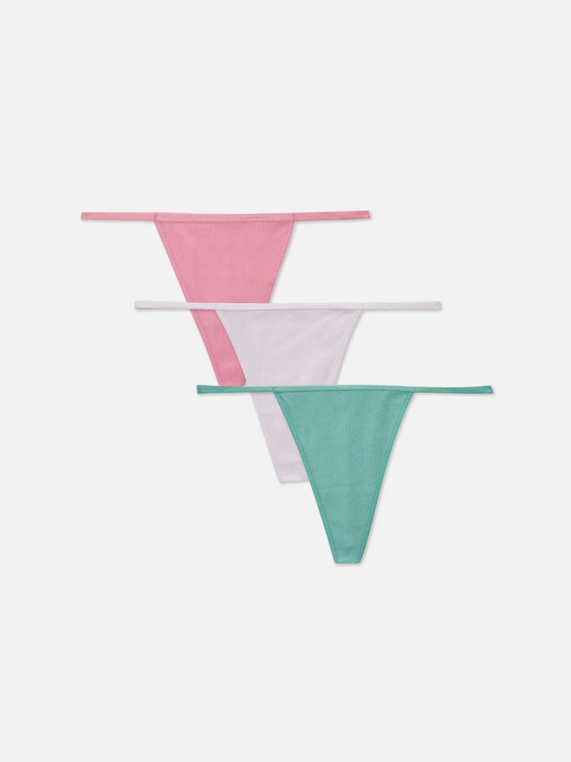 Slips|Primark G-String-Tangas, 3er-Pack Pink