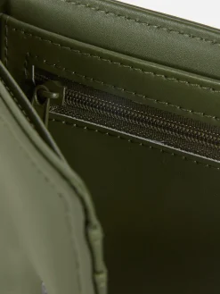 Taschen Und Portemonnaies|Primark Gummierte Faltbrieftasche Khakifarben