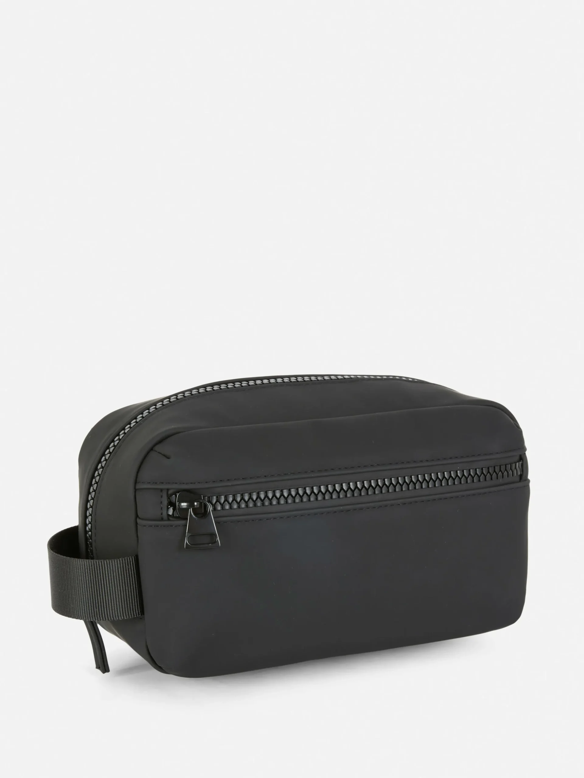Taschen Und Portemonnaies|Primark Gummierter Waschbeutel Schwarz