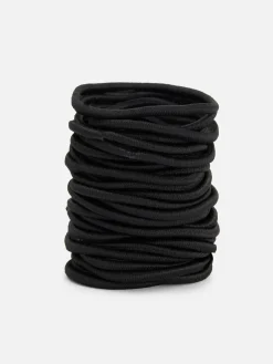 Haarschmuck|Primark Haargummis, 60er-Pack Schwarz