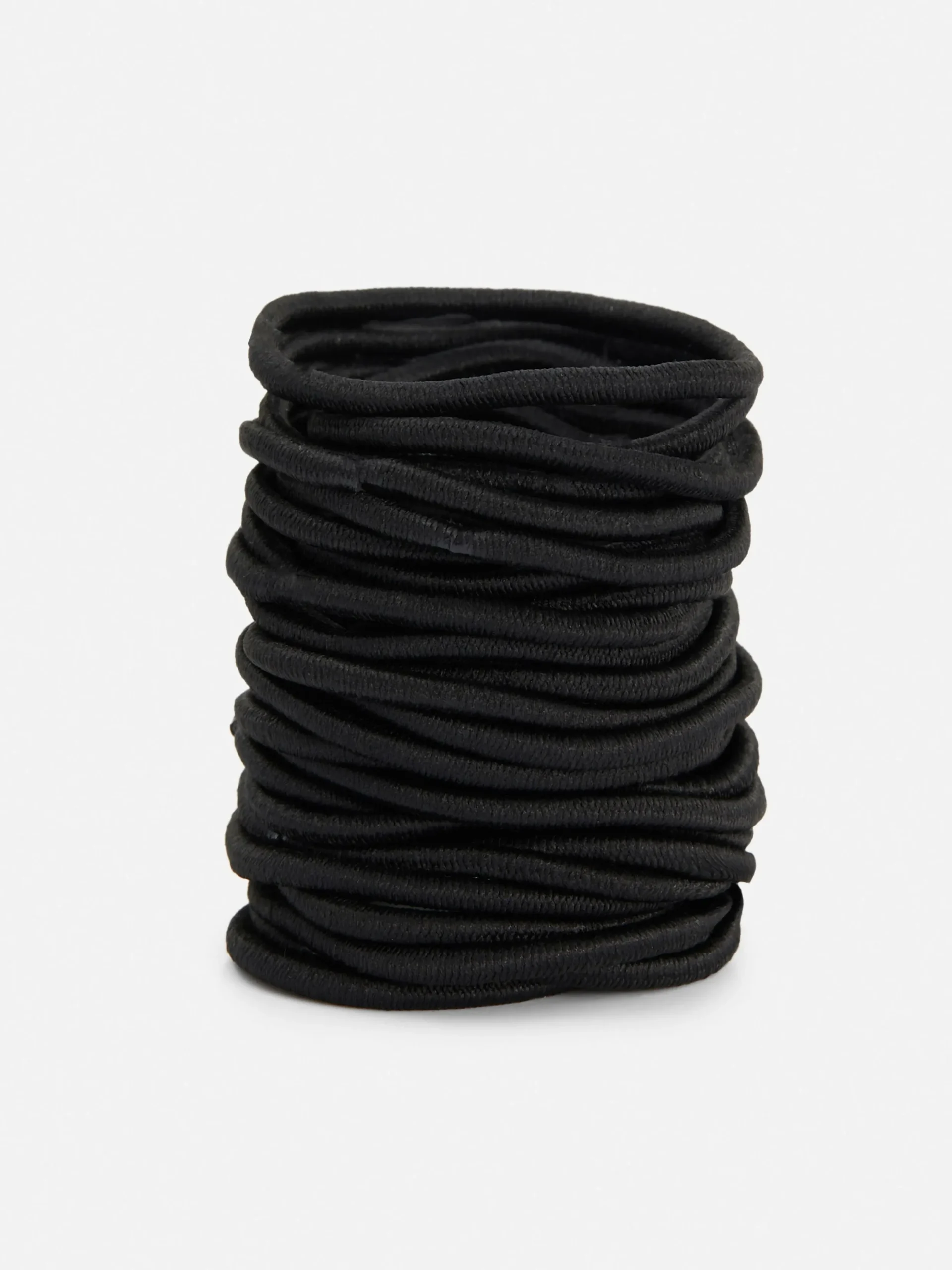 Haarschmuck|Primark Haargummis, 60er-Pack Schwarz