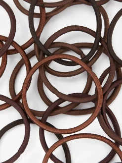Haarschmuck|Primark Haargummis, 60er-Pack Braun