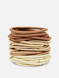 Haarschmuck|Primark Haargummis, 60er-Pack Gelb