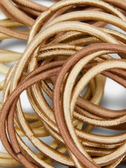 Haarschmuck|Primark Haargummis, 60er-Pack Gelb