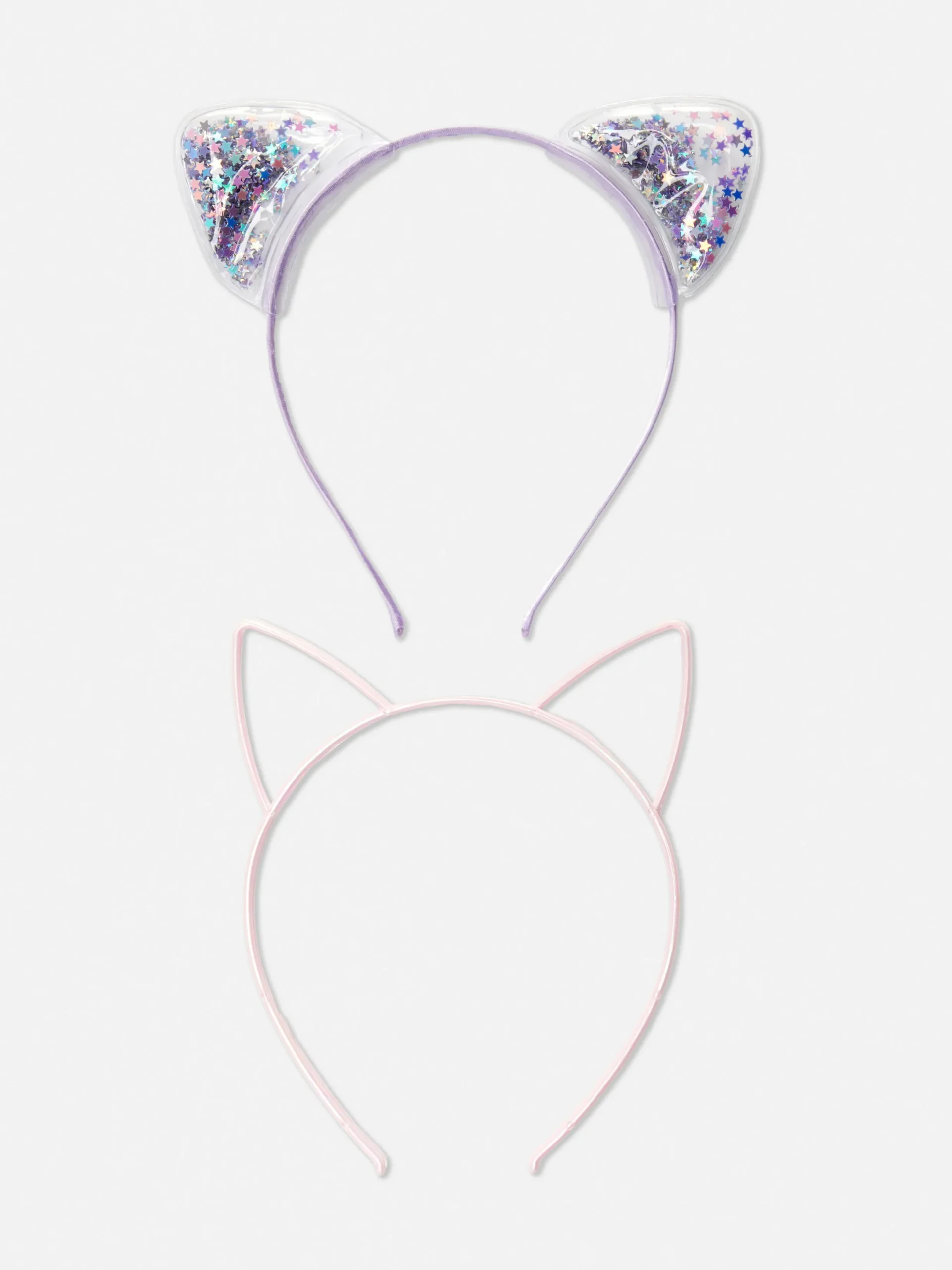 Haarschmuck|Primark Haarreifen Mit Katzenohren, 2er-Pack Multi