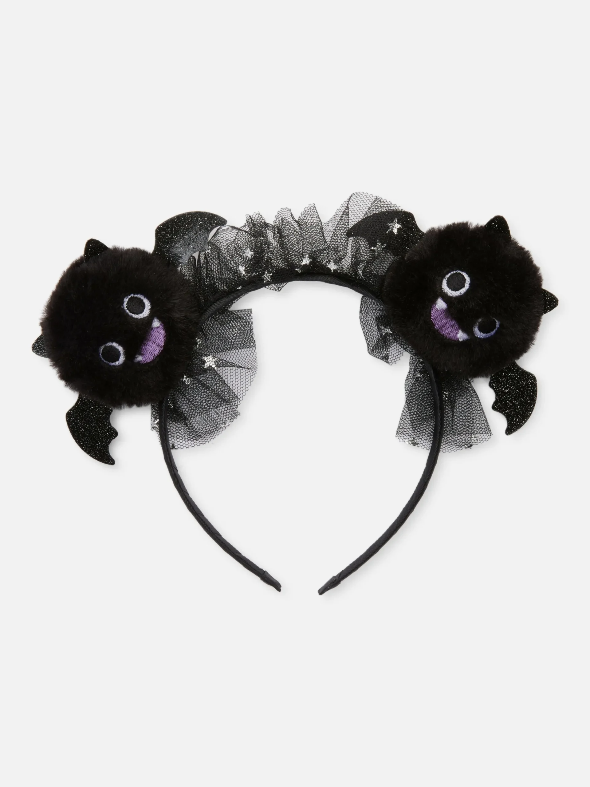 Halloween-Kostüme Für Kinder|Halloween-Accessoires|Primark Halloween-Haarreif Mit Fledermaus-Design Schwarz