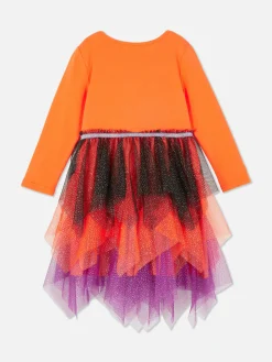 Halloween Alle|Halloween-Kostüme Für Kinder|Primark Halloween-Kürbiskostüm Mit Pailletten Orange