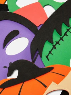 Halloween-Kostüme Für Kinder|Halloween Alle|Primark Halloween-Masken-Set, 4er-Pack Multi