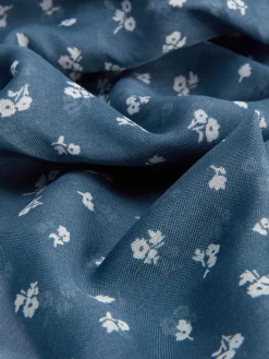 Mützen, Handschuhe Und Schals|Primark Halstuch Mit Herzmuster Blau