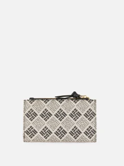 Taschen Und Portemonnaies|Primark Handtasche Zum Aufklappen Mit Monogramm-Print Schwarz