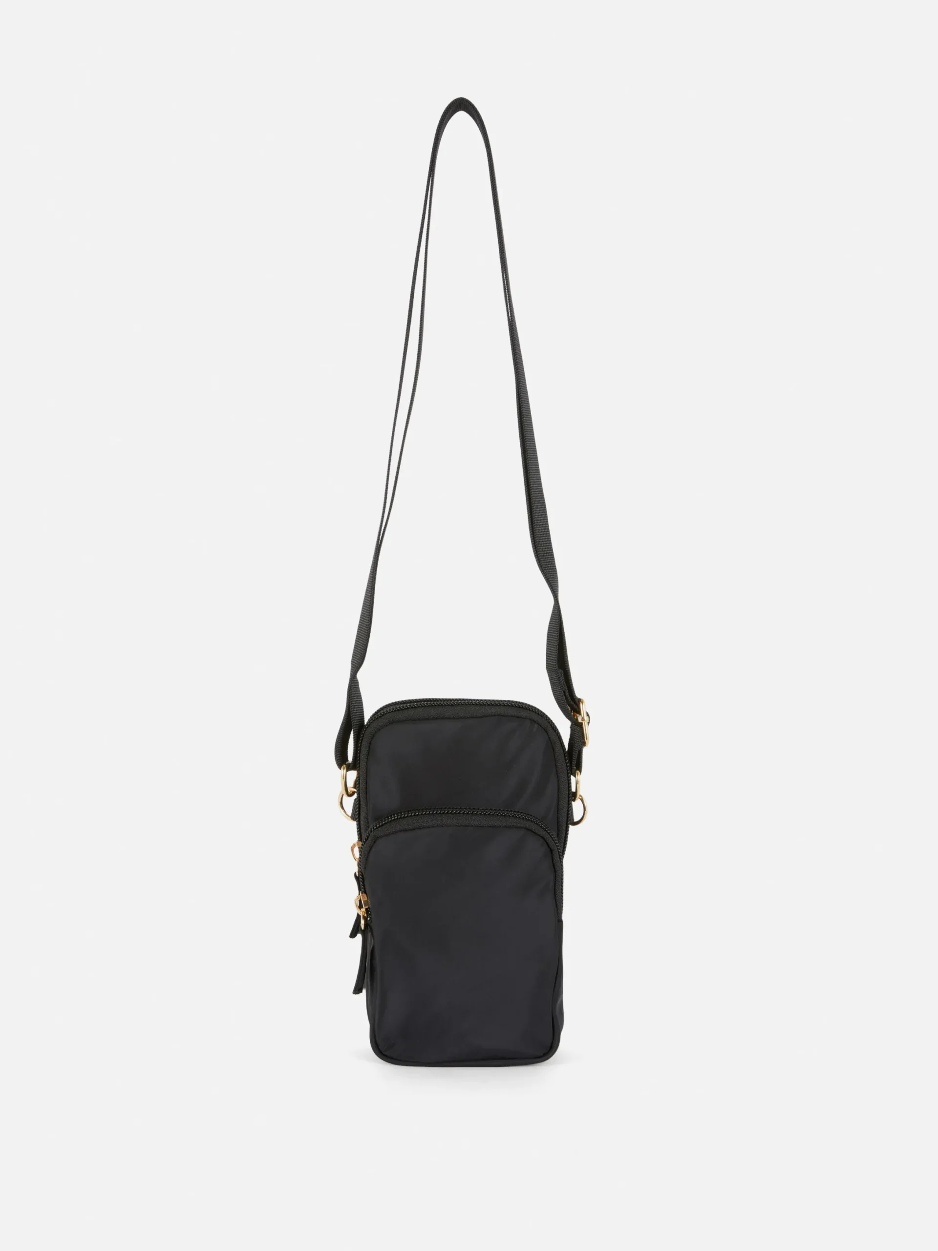 Taschen Und Portemonnaies|Primark Handytasche Mit Zwei Fächern Schwarz