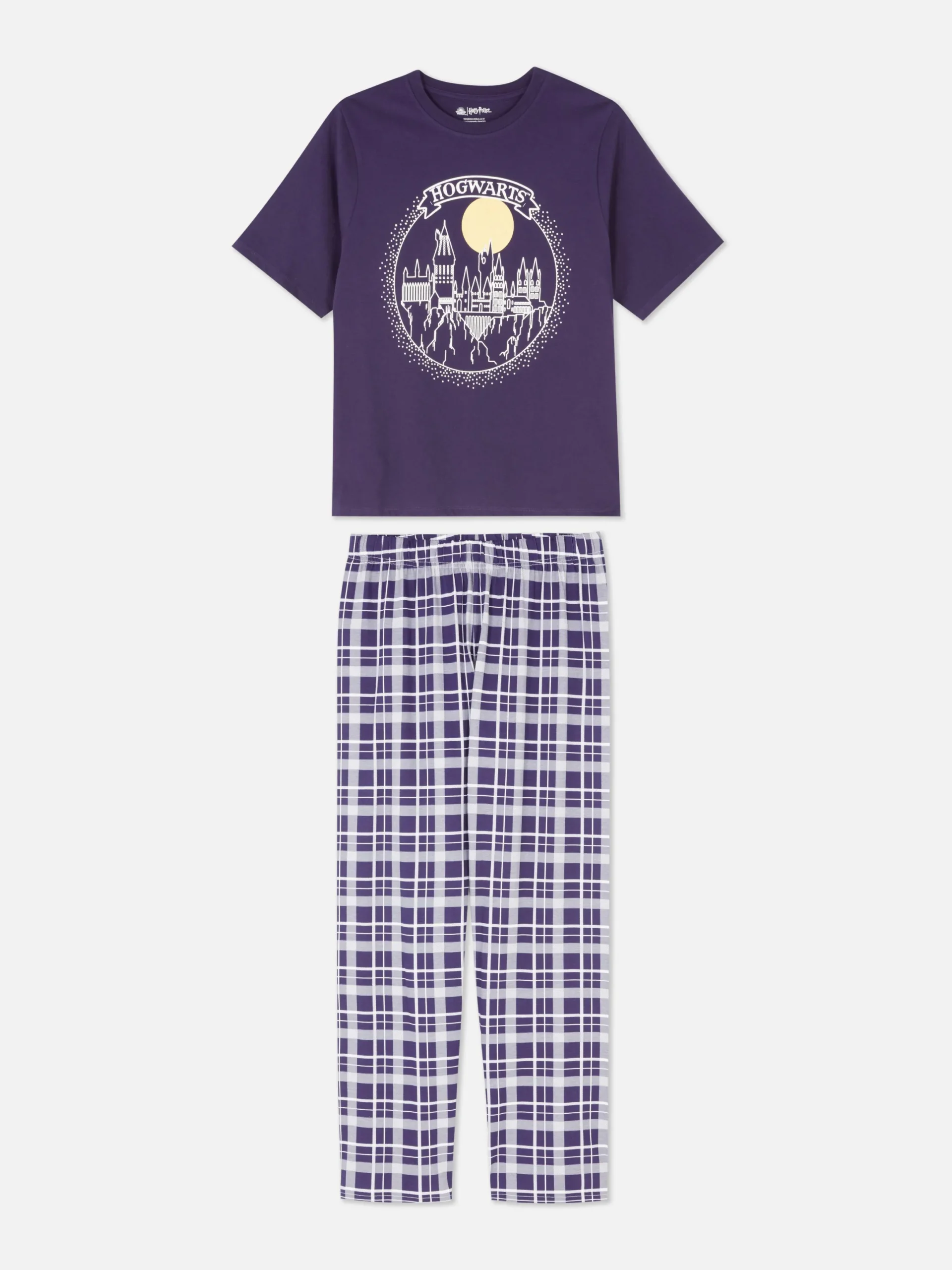 Schlafanzüge|Primark „Harry Potter™ Hogwarts“ Schlafanzug Marineblau