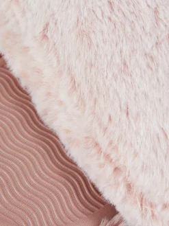 Hausschuhe|Primark Hausschuhe Aus Kunstfell Rosa
