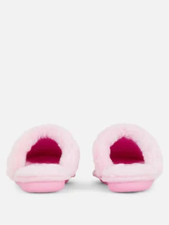Hausschuhe|Hausschuhe|Primark Hausschuhe In Wildleder-Optik Rosa