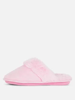 Hausschuhe|Hausschuhe|Primark Hausschuhe In Wildleder-Optik Rosa