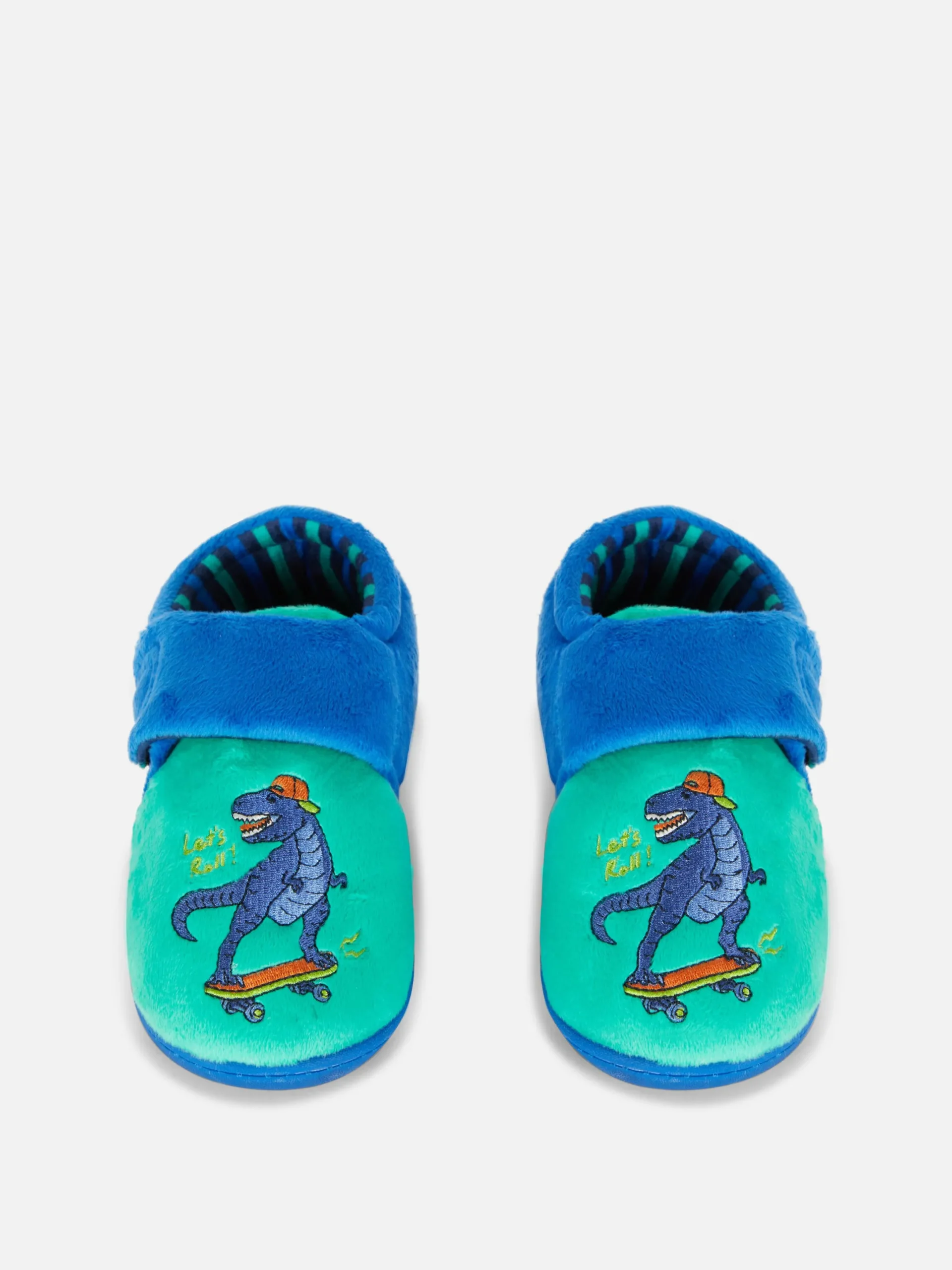 Hausschuhe|Primark Hausschuhe Mit Cupsohle Und Dinosaurier-Motiv Multi