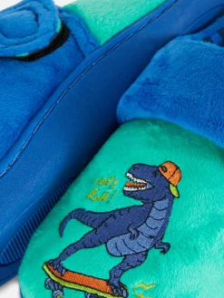 Hausschuhe|Primark Hausschuhe Mit Cupsohle Und Dinosaurier-Motiv Multi