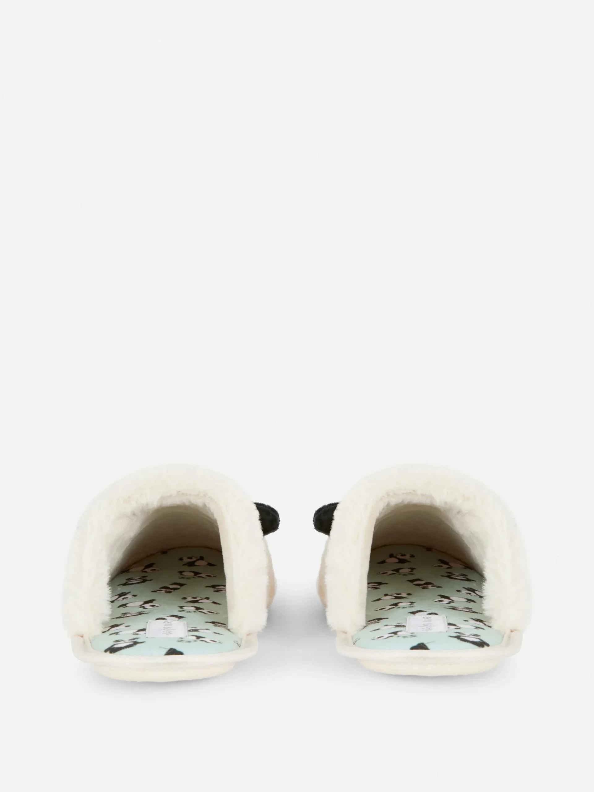 Hausschuhe|Primark Hausschuhe Mit 3D-Panda-Motiv Sandfarben