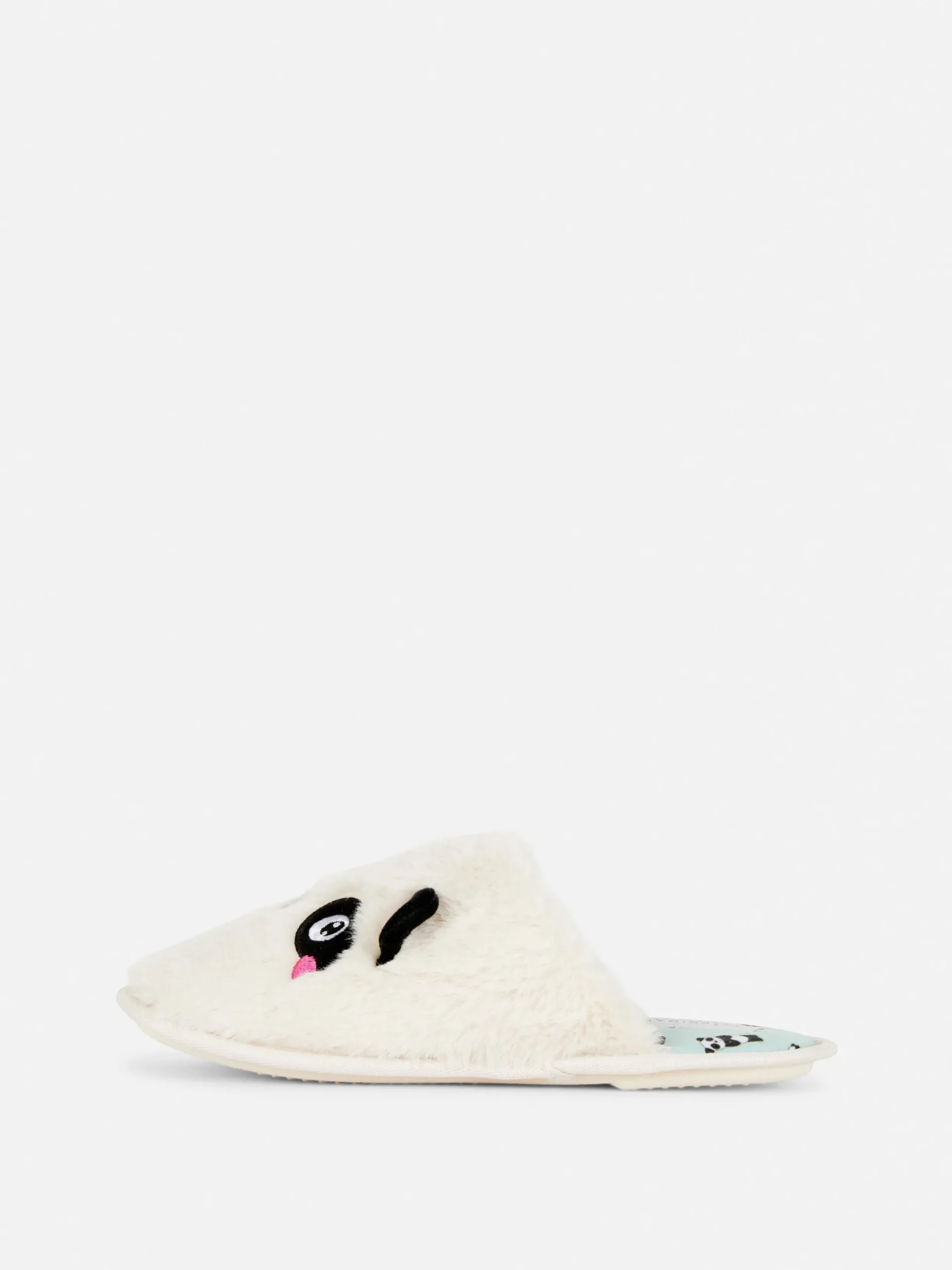 Hausschuhe|Primark Hausschuhe Mit 3D-Panda-Motiv Sandfarben