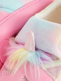 Hausschuhe|Primark Hausschuhe Mit Einhorn-Design Und Cupsohle Rosa