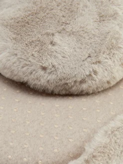 Socken|Primark Haussocken Aus Kunstfell Mokkafarben
