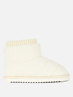 Hausschuhe|Primark Hausstiefel Aus Borg Weiß