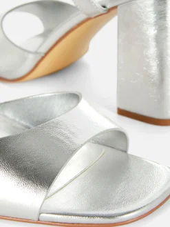 Heels|Primark Heels Mit Riemchen In Weiter Passform Silber