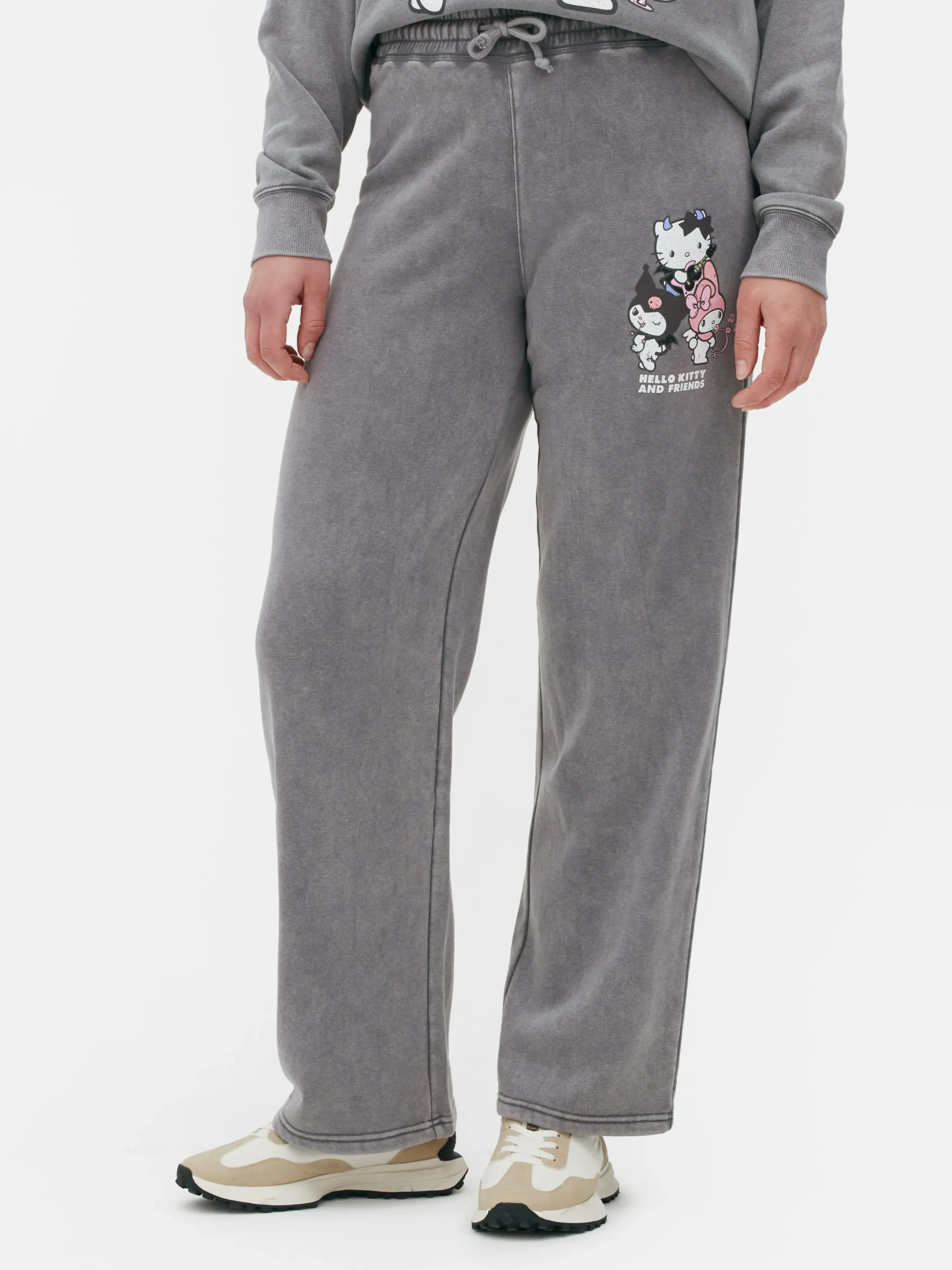 Jogginghosen|Primark „Hello Kitty And Friends“ Jogginghose Anthrazitfarben