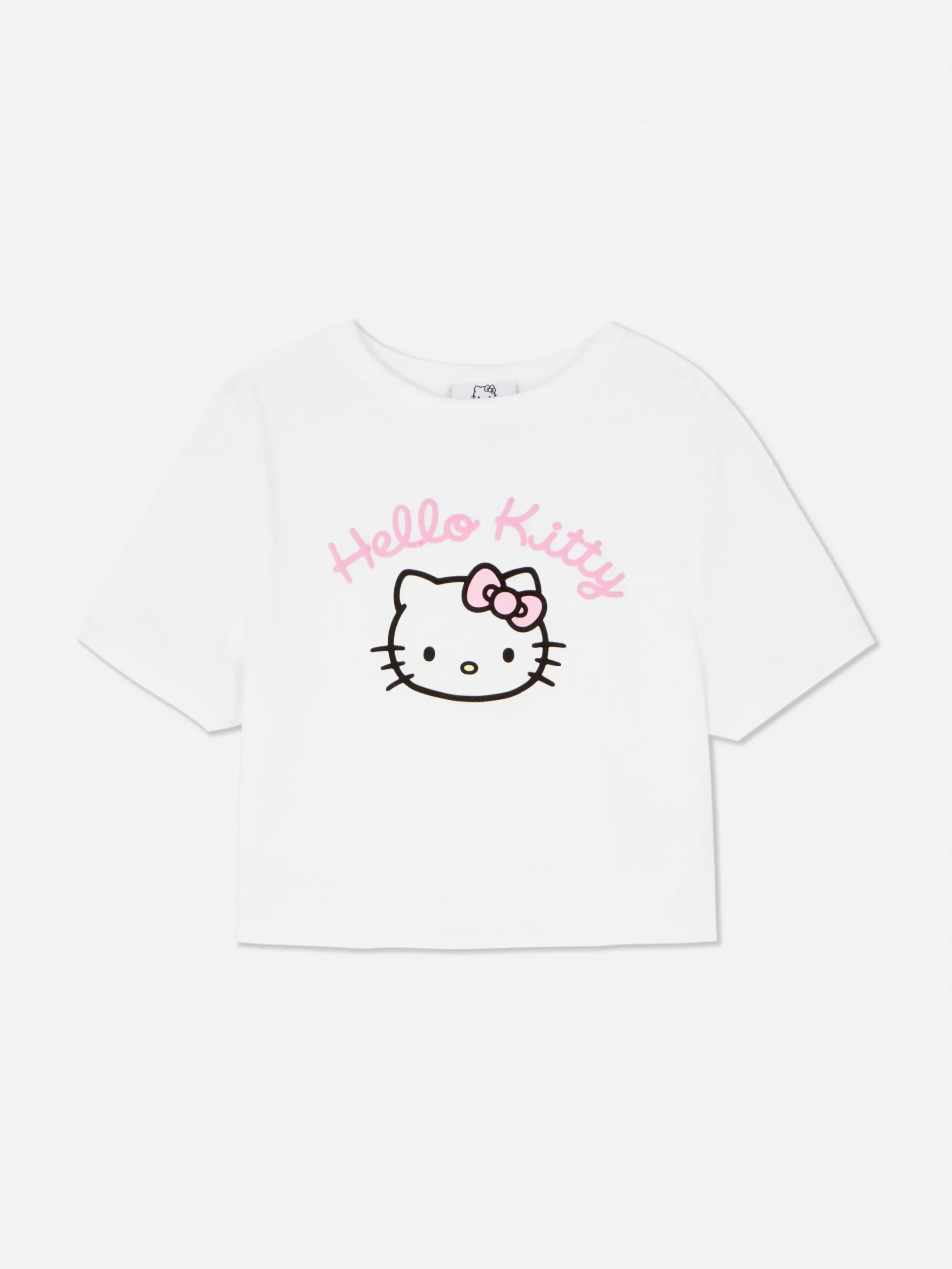 Schlafanzugoberteile|Primark „Hello Kitty“ Baby Tee Schlafanzug-Oberteil Weiß