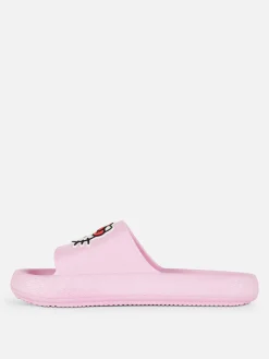 Flipflops Und Badesandalen|Primark „Hello Kitty“ Badesandalen Zum 50. Jubiläum Rosa