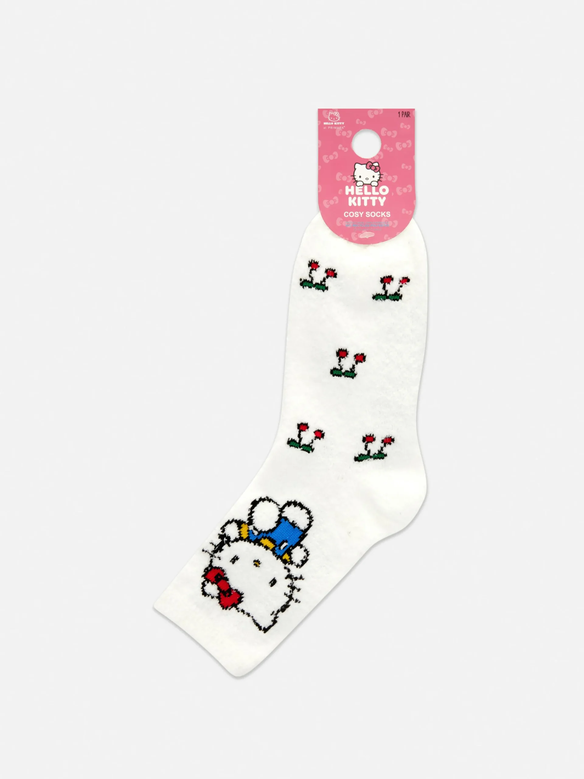 Socken|Primark „Hello Kitty“ Bett-Socken Weiß