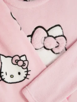 Schlafanzüge|Primark „Hello Kitty“ Fleece-Schlafanzug Rosa