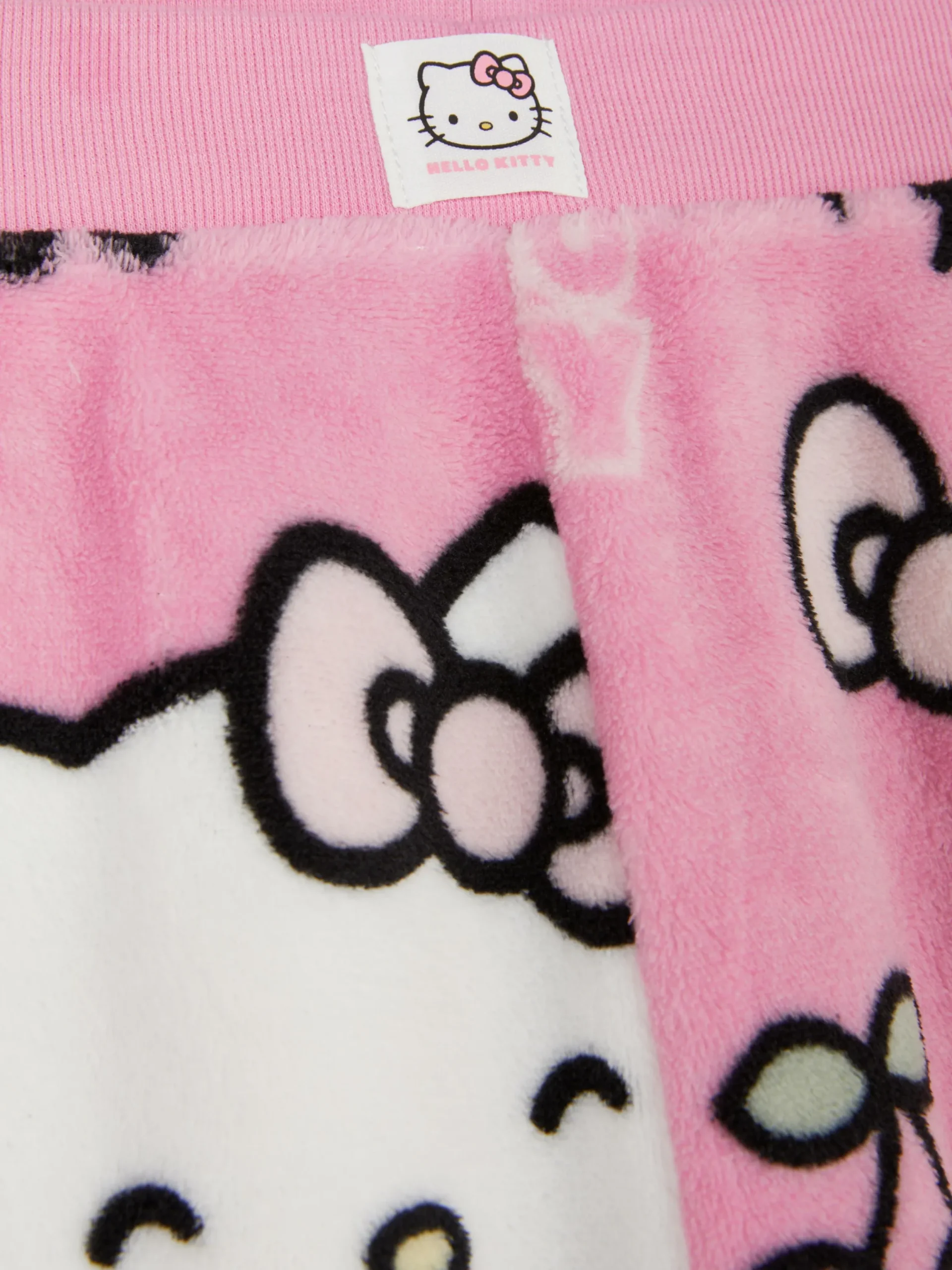 Schlafanzughosen|Primark „Hello Kitty“ Fleece-Schlafanzughose Zum 50. Jubiläum Rosa