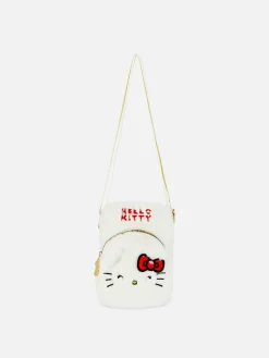 Taschen Und Portemonnaies|Primark „Hello Kitty“ Handytasche Mit Plüsch Weiß