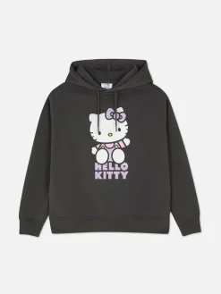 Hoodies Und Sweatshirts|Primark „Hello Kitty“ Hoodie Mit Charakter-Print Anthrazitfarben