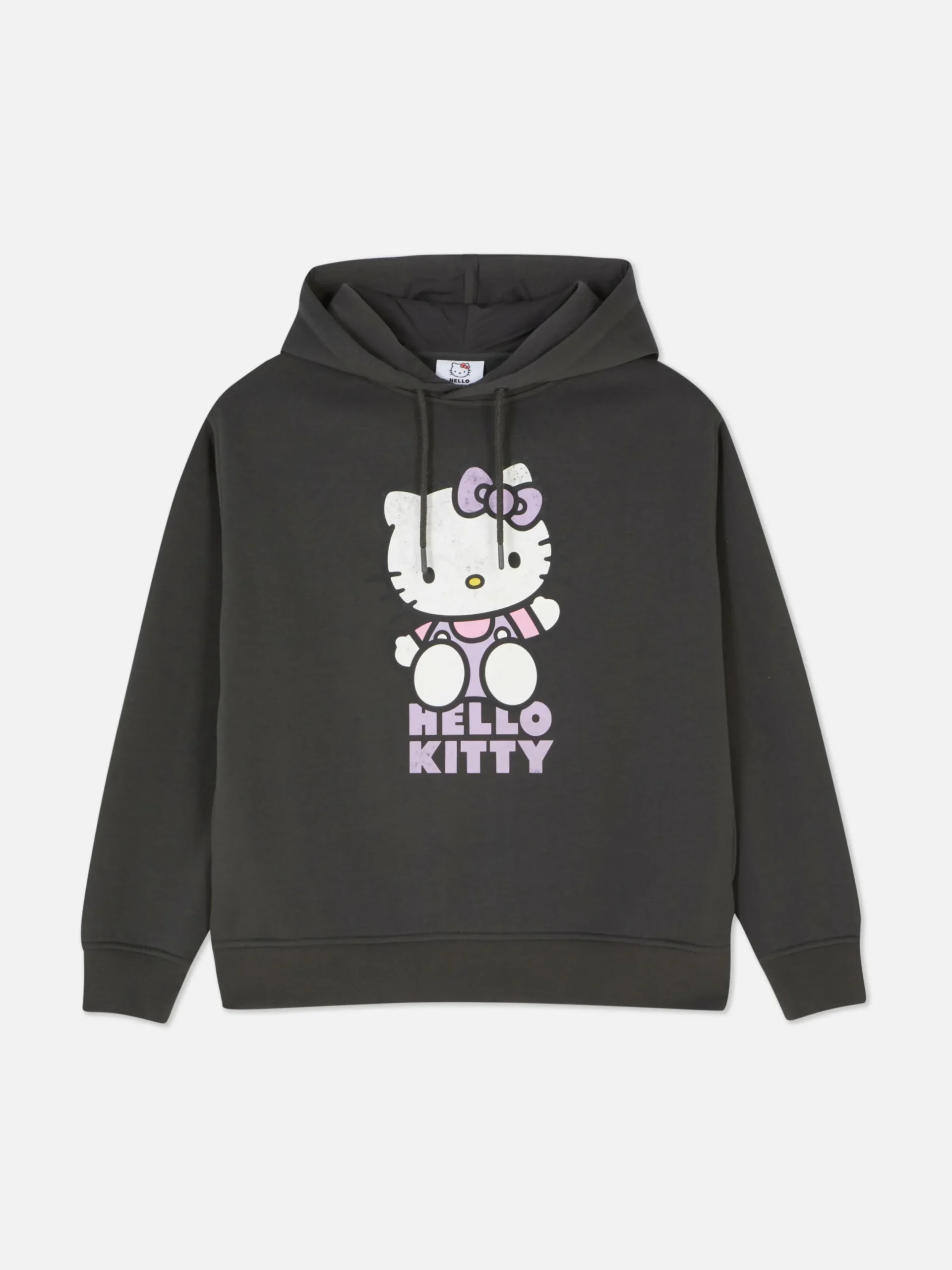 Hoodies Und Sweatshirts|Primark „Hello Kitty“ Hoodie Mit Charakter-Print Anthrazitfarben