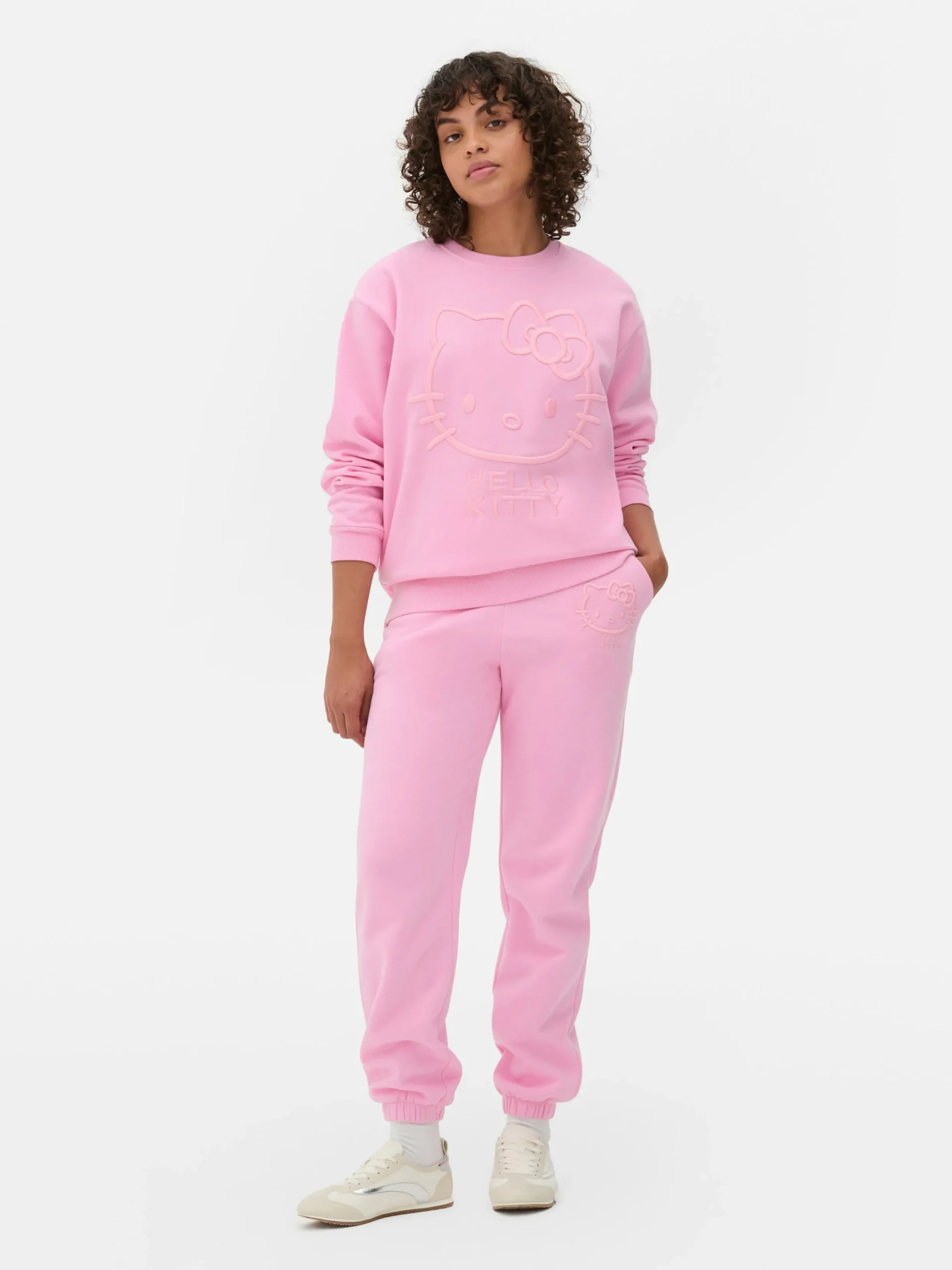 Jogginghosen|Primark „Hello Kitty“ Jogginghose Mit Stickerei Rosa