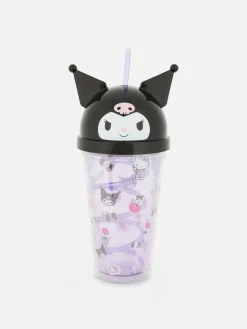 Tassen Und Becher|Primark „Hello Kitty Kuromi“ Becher Mit Trinkhalm Violett