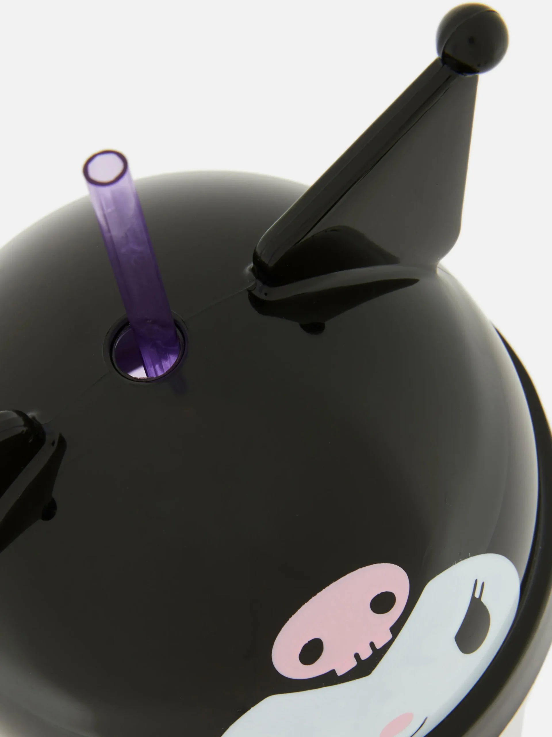 Tassen Und Becher|Primark „Hello Kitty Kuromi“ Becher Mit Trinkhalm Violett