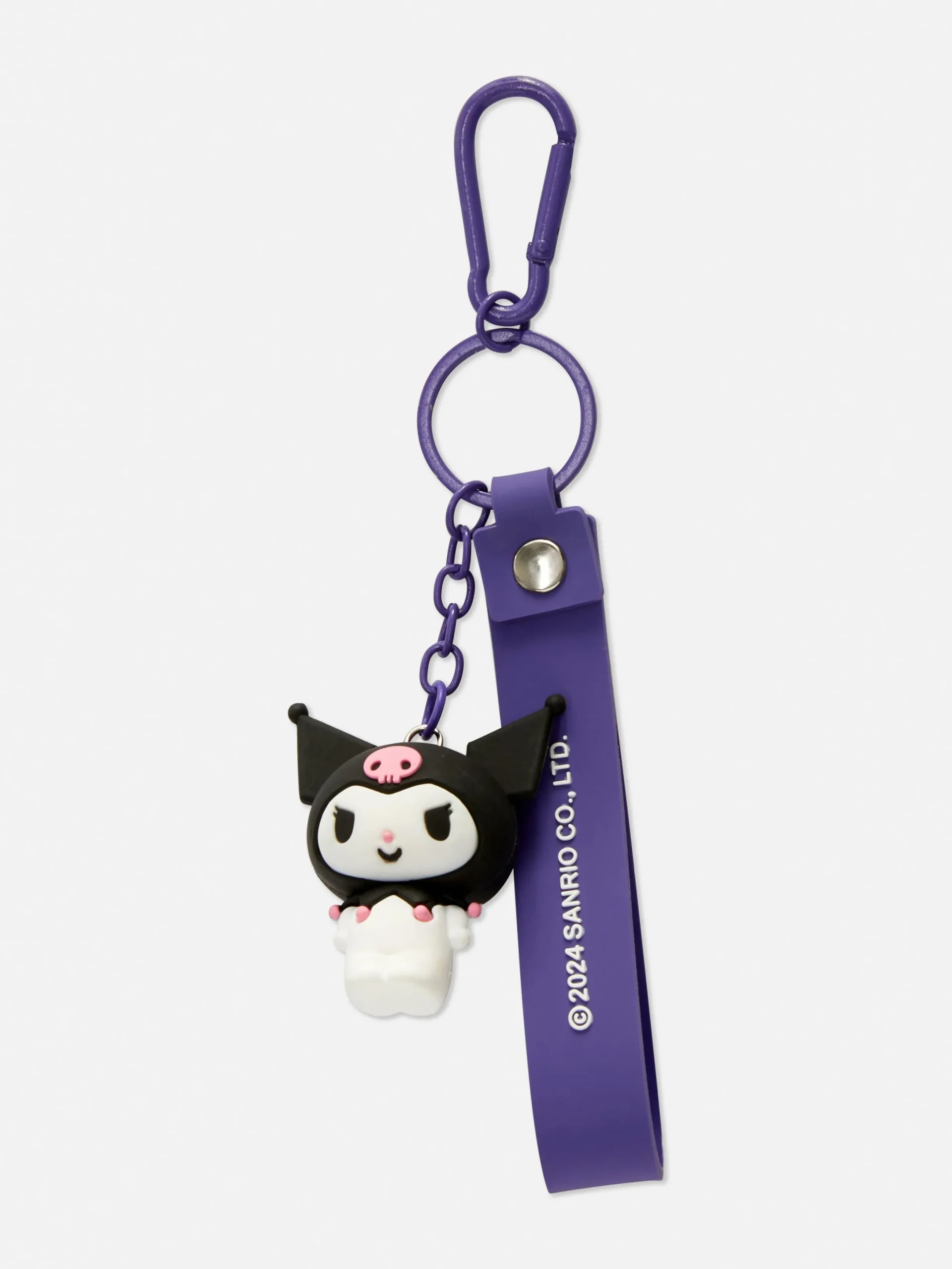 Reiseaccessoires|Primark „Hello Kitty Kuromi“ Gepäckanhänger Violett