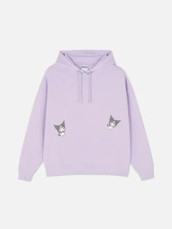 Hoodies Und Sweatshirts|Primark „Hello Kitty Kuromi“ Hoodie Lilafarben