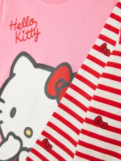 Tops Und T-Shirts|Primark „Hello Kitty“ Langarm-T-Shirt, 2er-Pack Rosa
