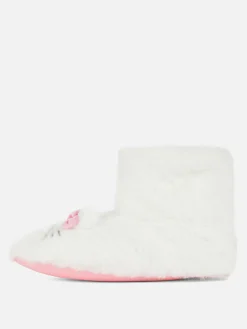 Hausschuhe|Hausschuhe|Primark „Hello Kitty“ Plüsch-Hausschuhe Rosa
