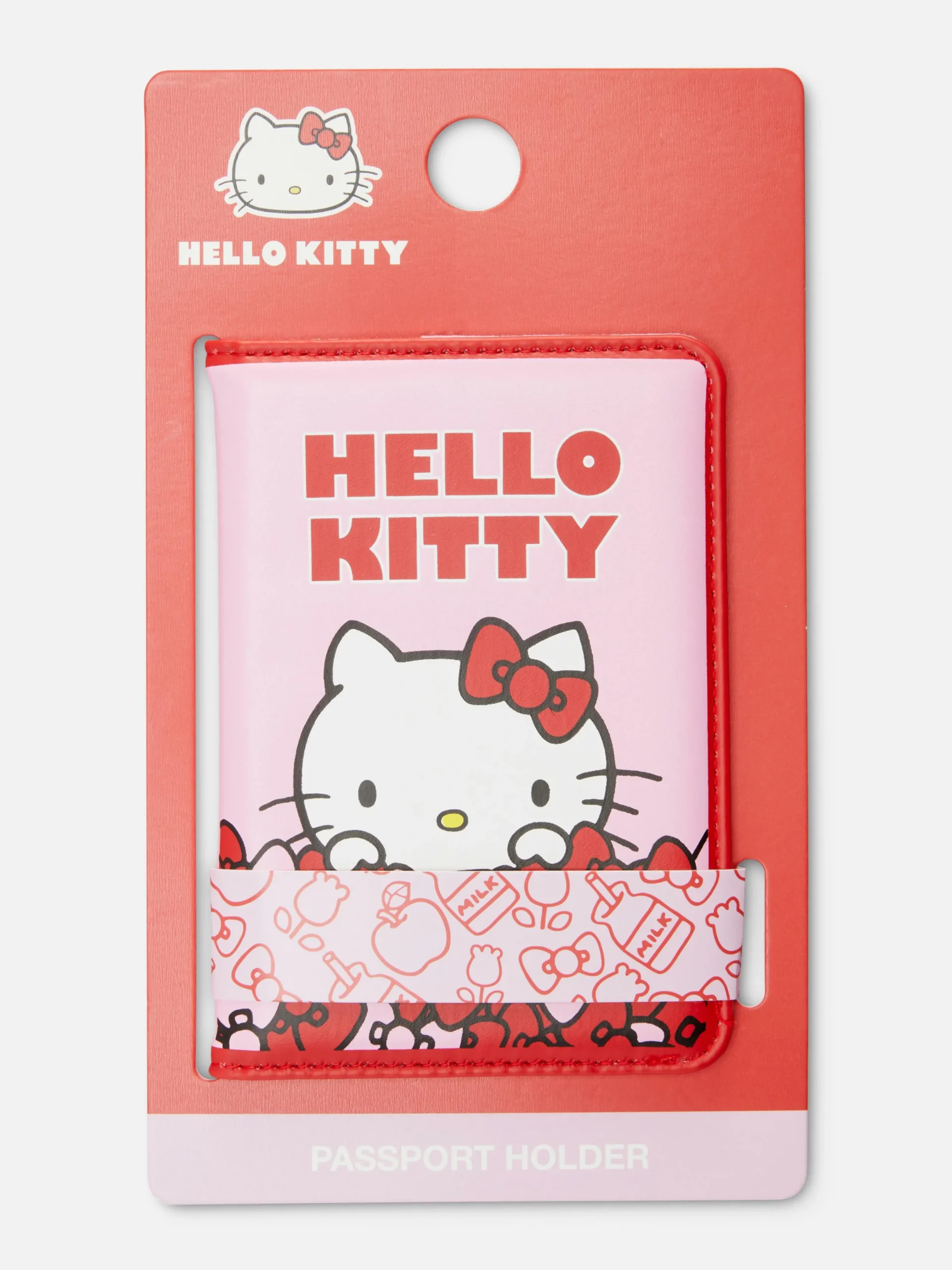 Reiseaccessoires|Primark „Hello Kitty“ Reisepasshülle Zum 50. Jubiläum Rosa