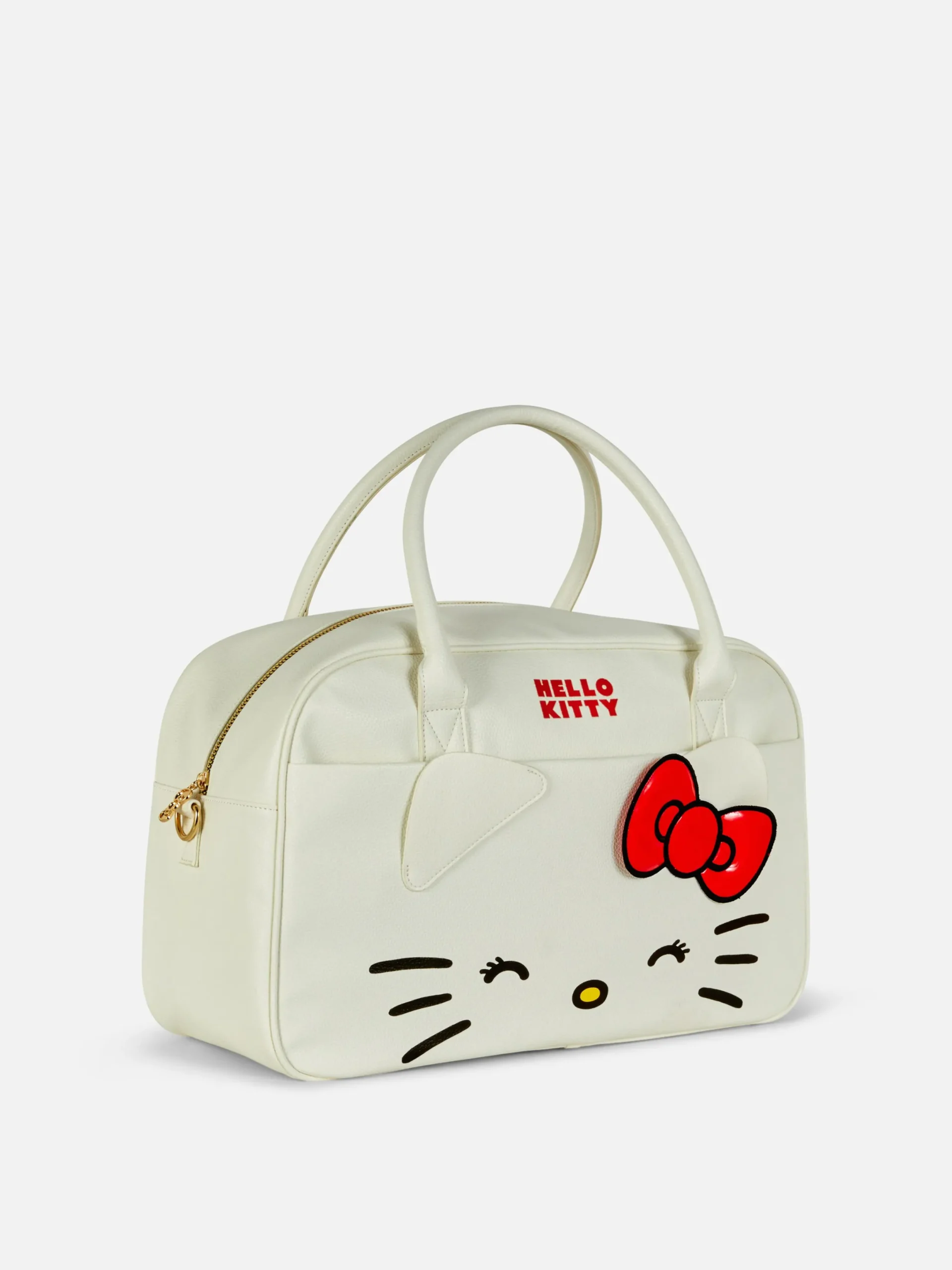 Taschen Und Portemonnaies|Primark „Hello Kitty“ Reisetasche Weiß