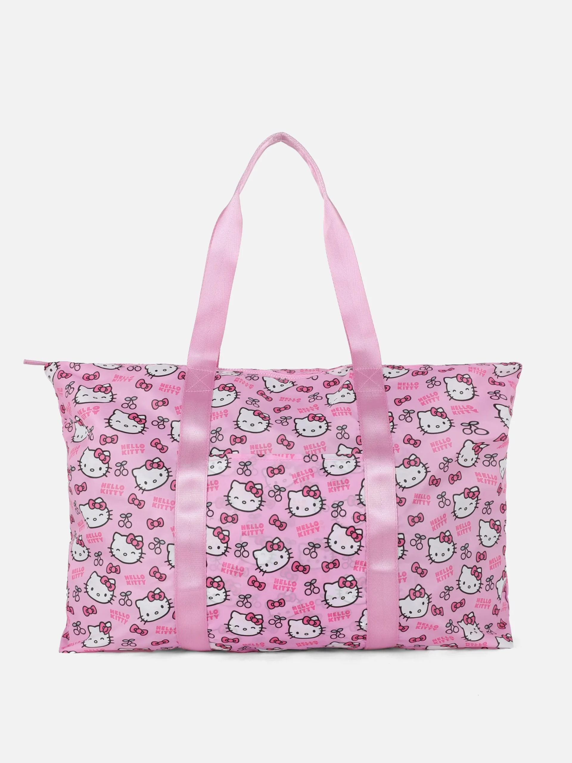 Taschen Und Portemonnaies|Primark „Hello Kitty“ Reisetasche Zum Falten Rosa