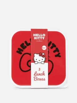 Koch- Und Backutensilien|Primark „Hello Kitty“ Snackboxen, 3er-Pack Rot